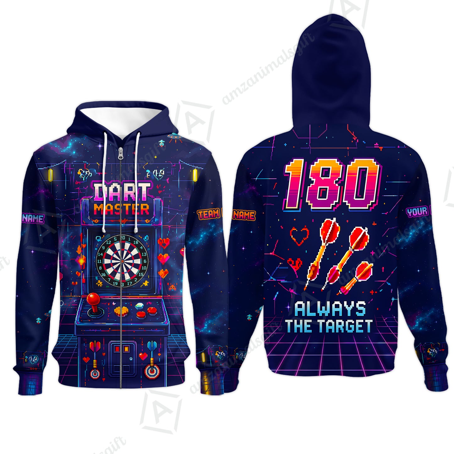 Zip Hoodie||