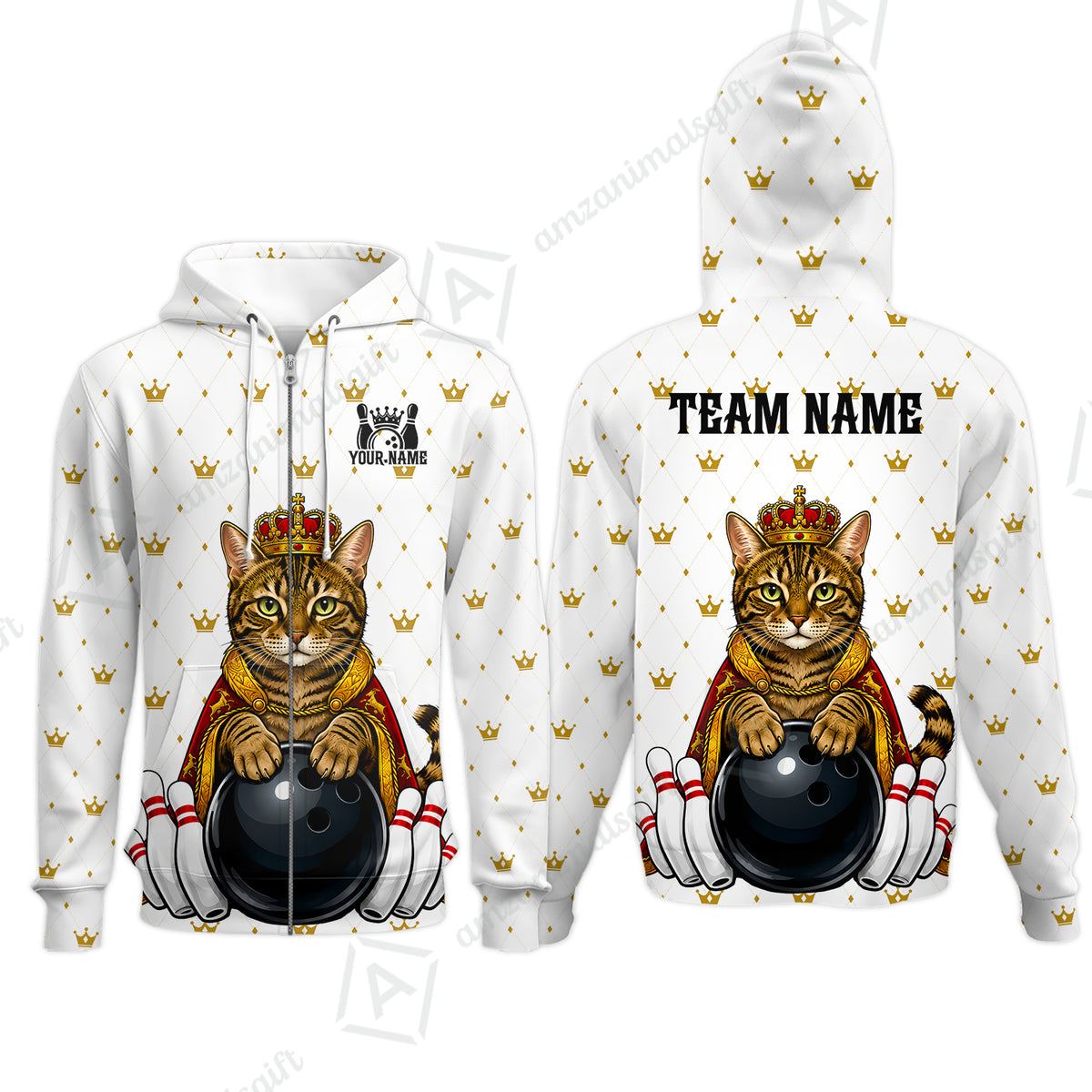 Zip Hoodie||