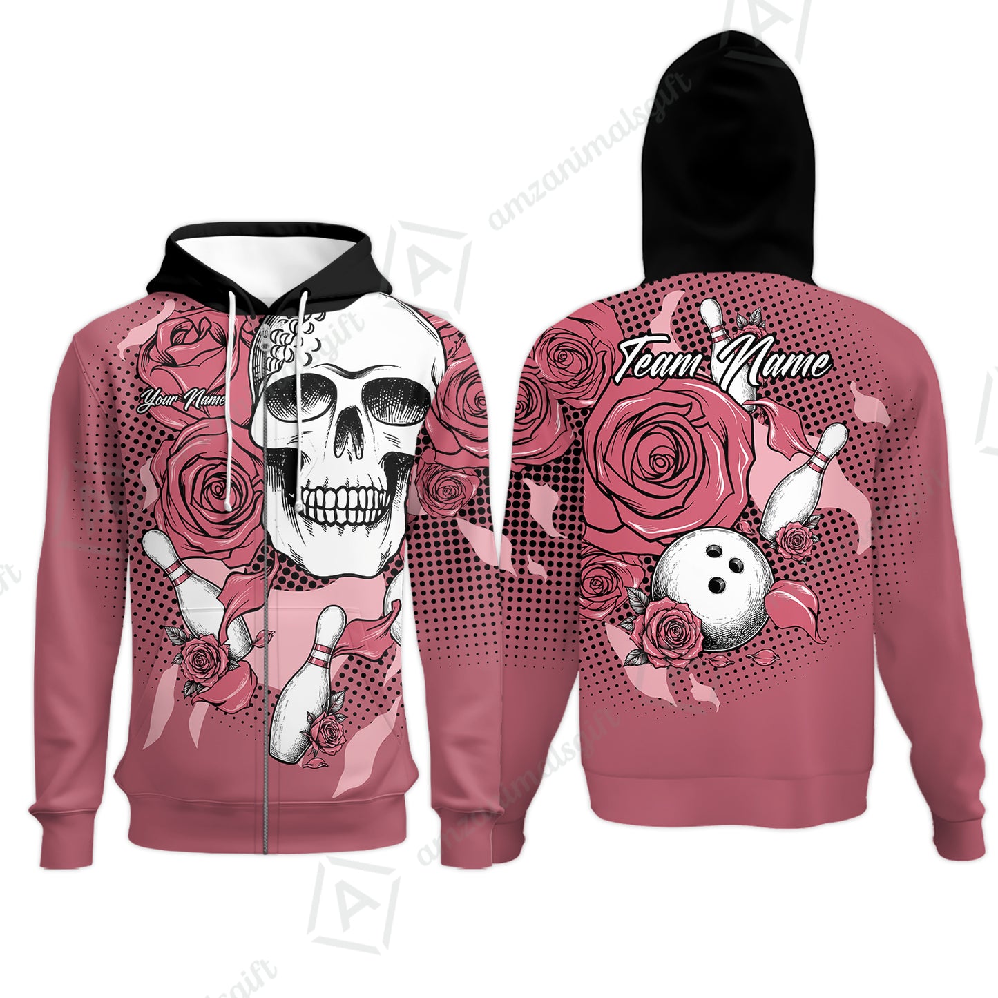 Zip Hoodie||