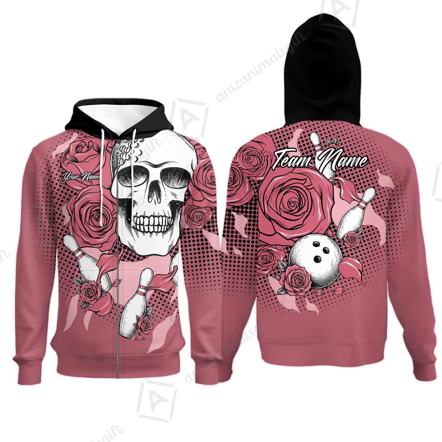 Zip Hoodie||