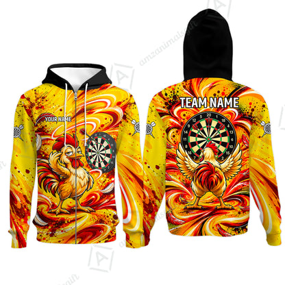 Zip Hoodie||