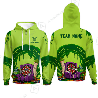 Zip Hoodie||