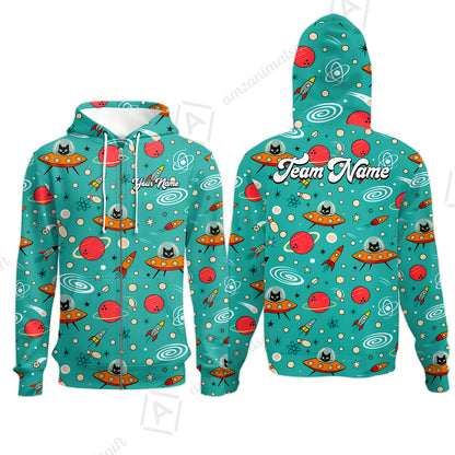 Zip Hoodie||