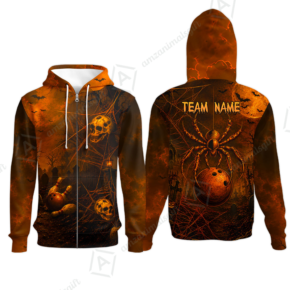Zip Hoodie||