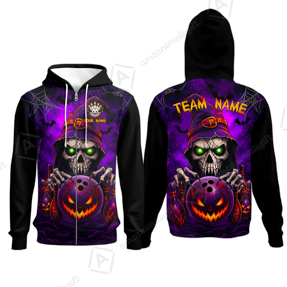 Zip Hoodie||