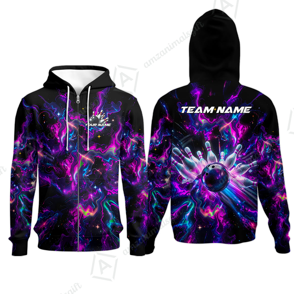 Zip Hoodie||