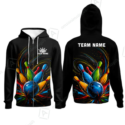 Zip Hoodie||