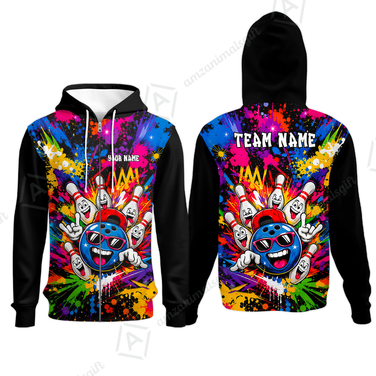 Zip Hoodie||