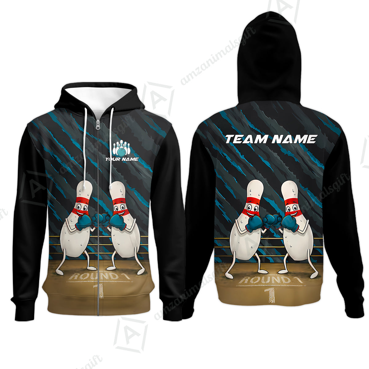 Zip Hoodie||