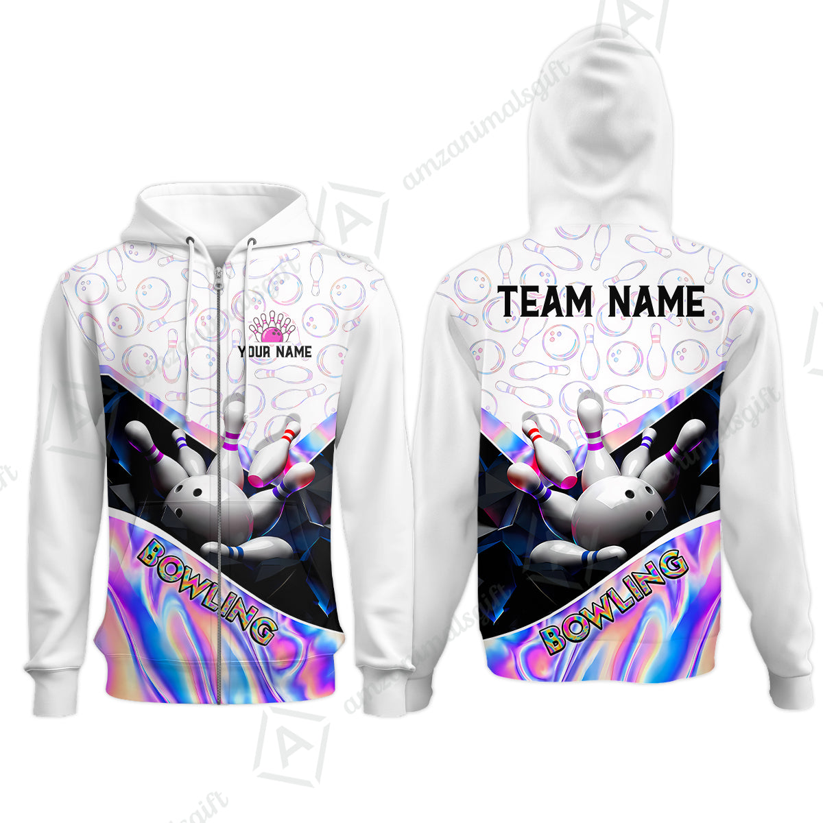 Zip Hoodie||