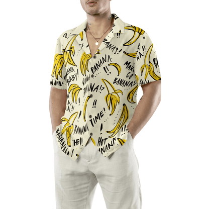 Banana Quote Hawaiian Shirt, Colorful Summer Aloha Shirt For Men Women, Perfect Gift For Friend, Team - Amzanimalsgift