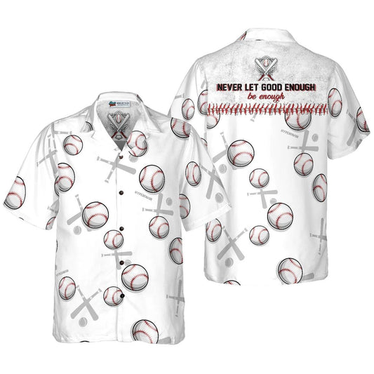 Baseball Aloha Hawaiian Shirt, Baseball Pattern Aloha Shirt, Baseball Hawaiian Shirt For Summer - Perfect Gift For Men, Women, Baseball Lover, Friend - Amzanimalsgift