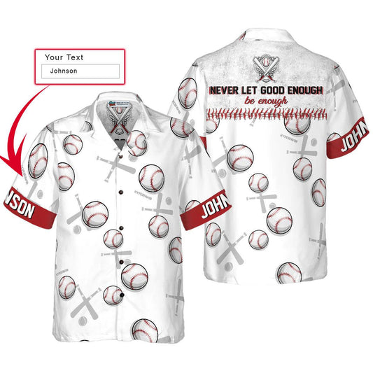 Baseball Custom Aloha Hawaiian Shirt, Baseball Pattern Aloha Shirt, Baseball Hawaiian Shirt For Summer - Perfect Gift For Men, Women, Baseball Lover - Amzanimalsgift