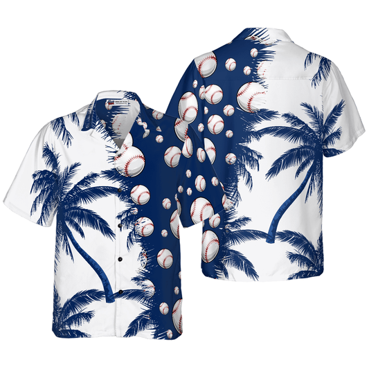 Baseball Hawaiian Shirt, The Coolest Baseball Hawaiian Shirt, Colorful Summer Aloha Shirt For Men Women - Gift For Friend, Family, Husband, Wife - Amzanimalsgift