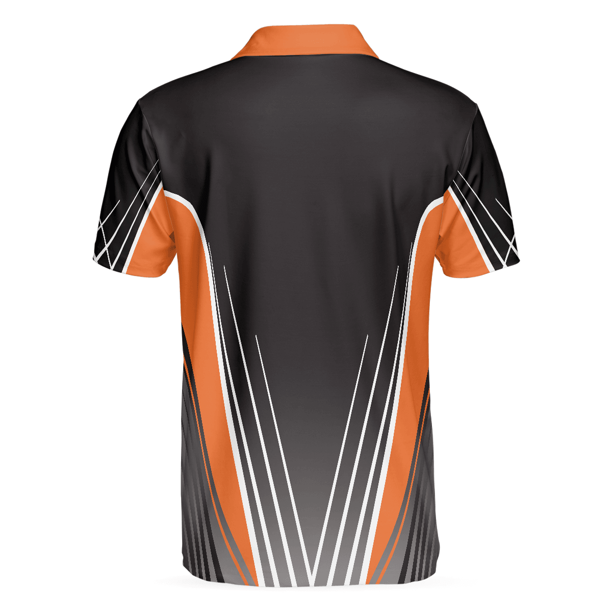 Basketball Men Polo Shirt, Basketball Players, Eat Sleep Basketball Repeat, Black And Orange Basketball Shirt For Men, Gift For Basketball Lovers - Amzanimalsgift