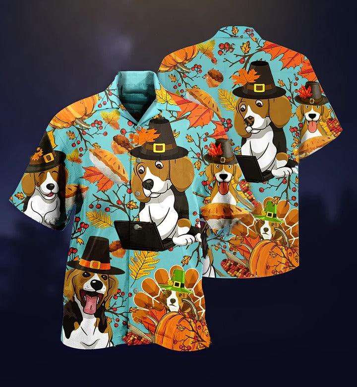 Beagle Aloha Hawaii Shirt - Beagle Is My Life Hawaiian Shirt For Summer - Perfect Gift For Dog Lovers, Friend, Family - Amzanimalsgift