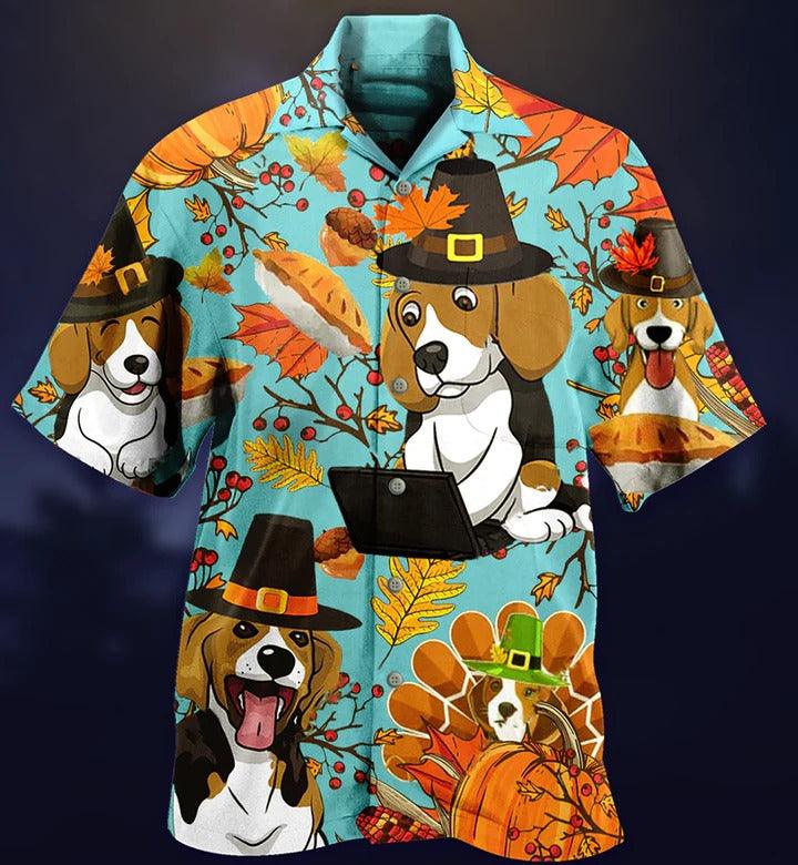 Beagle Aloha Hawaii Shirt - Beagle Is My Life Hawaiian Shirt For Summer - Perfect Gift For Dog Lovers, Friend, Family - Amzanimalsgift