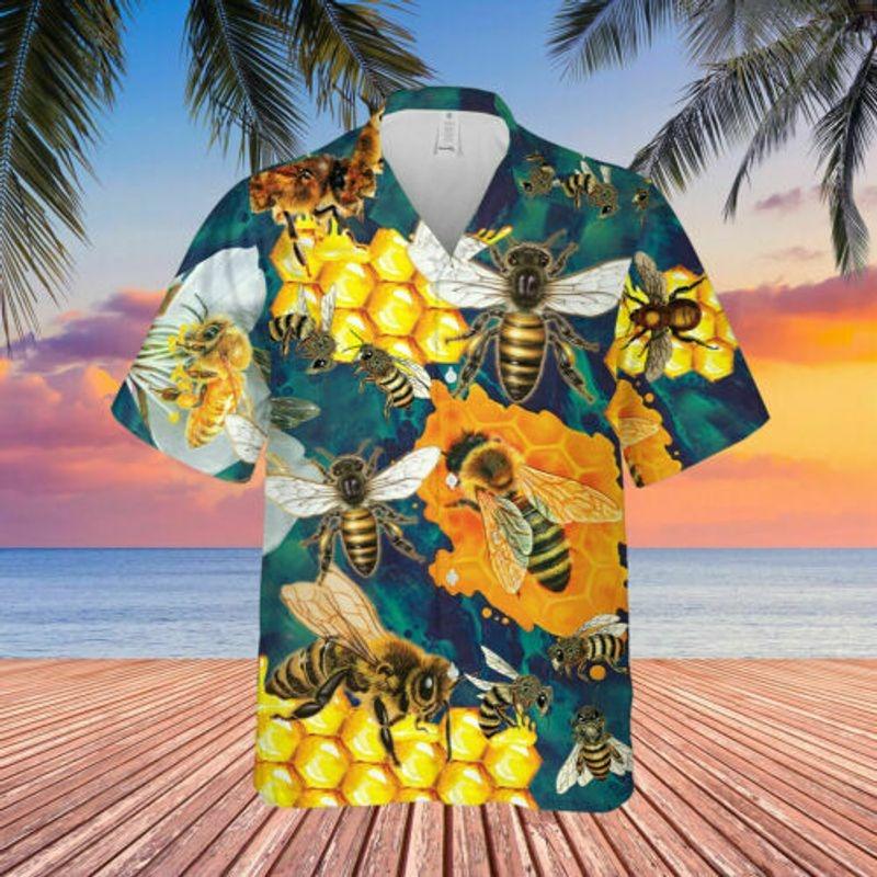 Bee Aloha Hawaiian Shirt - Honey Bee Sweet To The Soul Hawaiian Shirt, Honey Hawaiian Shirt For Men & Women, Bee Lover - Amzanimalsgift