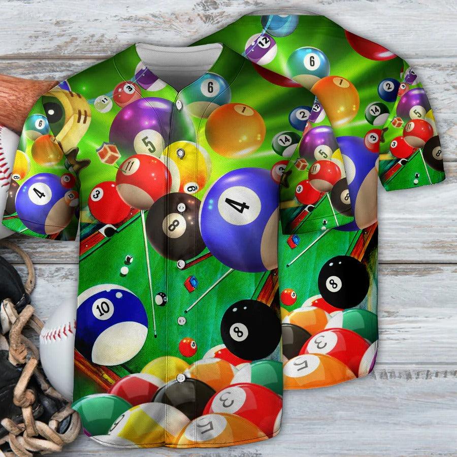 Billiard Baseball Jersey, Billiard Where's The Cue Ball Baseball Jersey For Men And Women - Perfect Gift For Billiard Lovers, Billiard Players - Amzanimalsgift