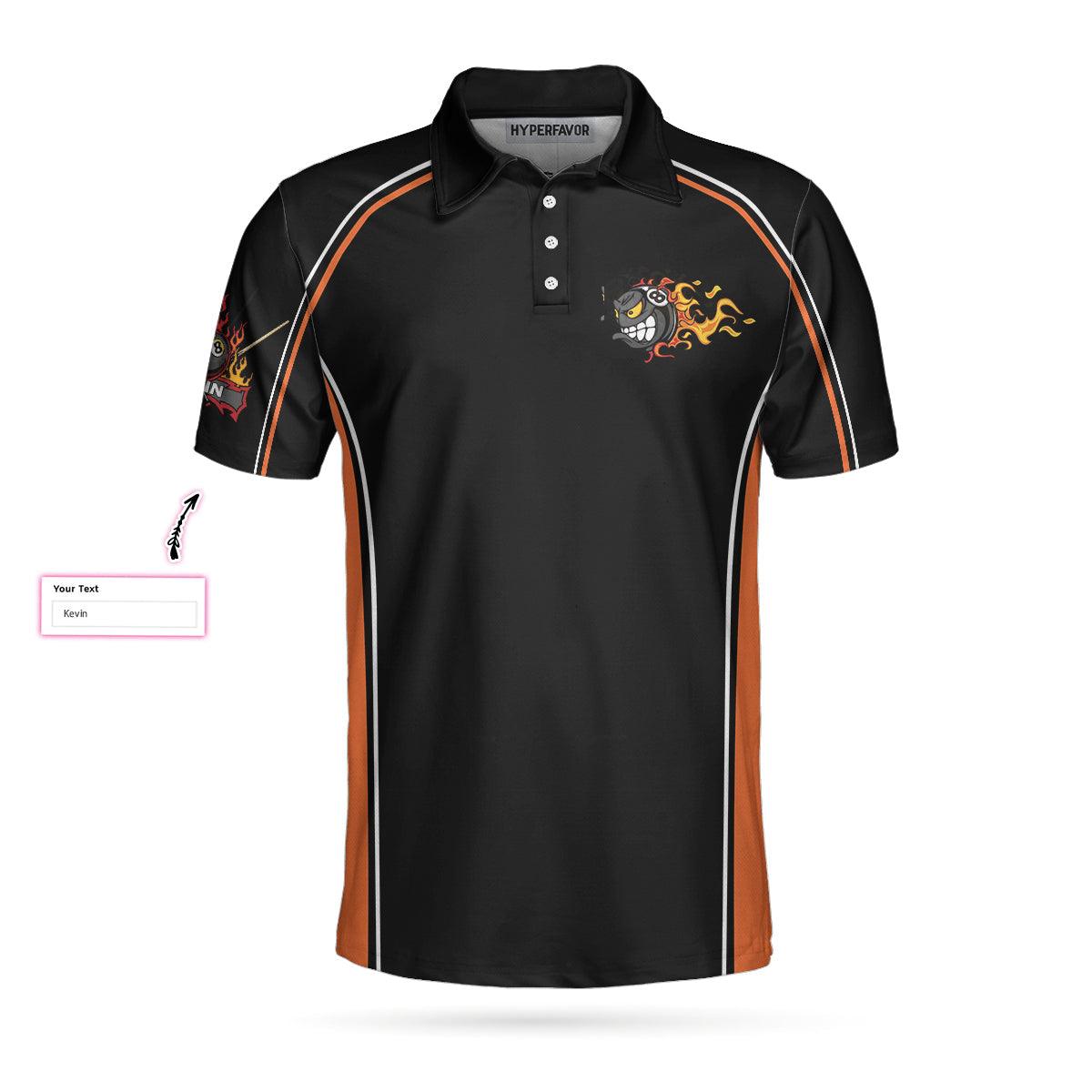 Billiards Customized Men Polo Shirt, Personalized Billiards Shirt, I'm Here To Break Your Balls Men Polo Shirt, Best Gift For Men - Amzanimalsgift