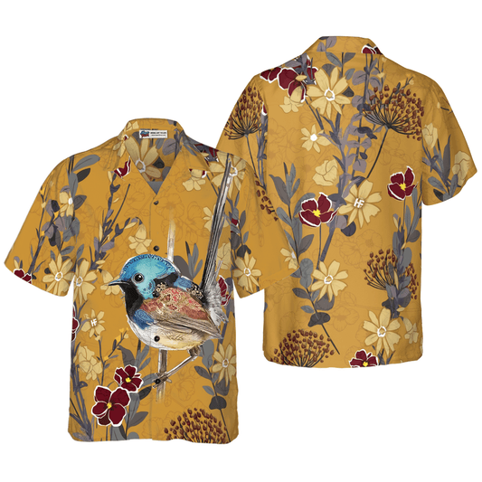 Birds Hawaiian Shirt, Colorful Summer Aloha Shirts For Men Women, Perfect Gift For Husband, Wife, Boyfriend, Friend - Amzanimalsgift