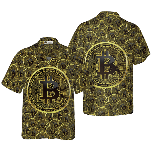 Bitcoins Hawaiian Shirt For Summer, Colorful Hawaiian Shirt Outfit For Men Women, Gift For Friend, Team, Family - Amzanimalsgift