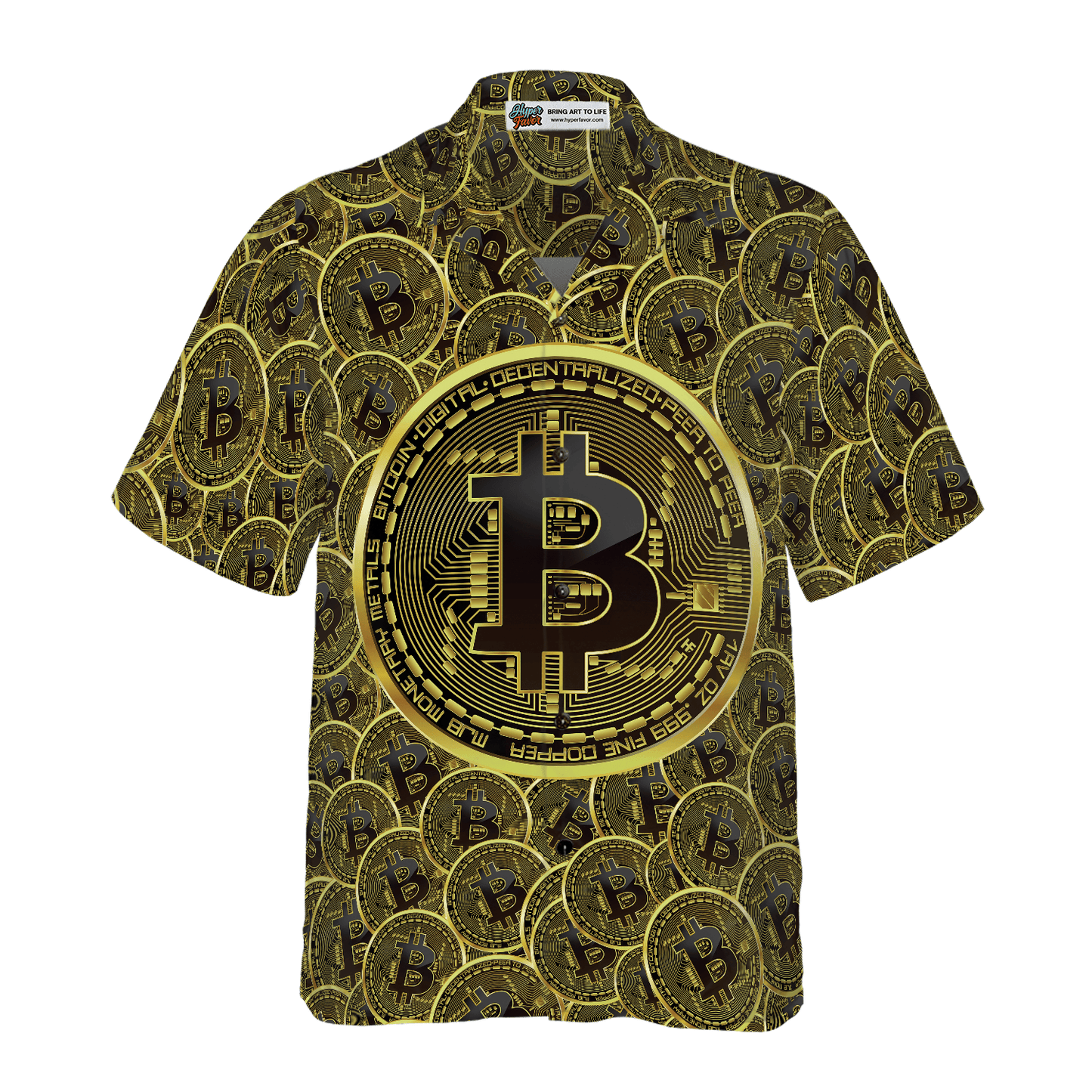 Bitcoins Hawaiian Shirt For Summer, Colorful Hawaiian Shirt Outfit For Men Women, Gift For Friend, Team, Family - Amzanimalsgift