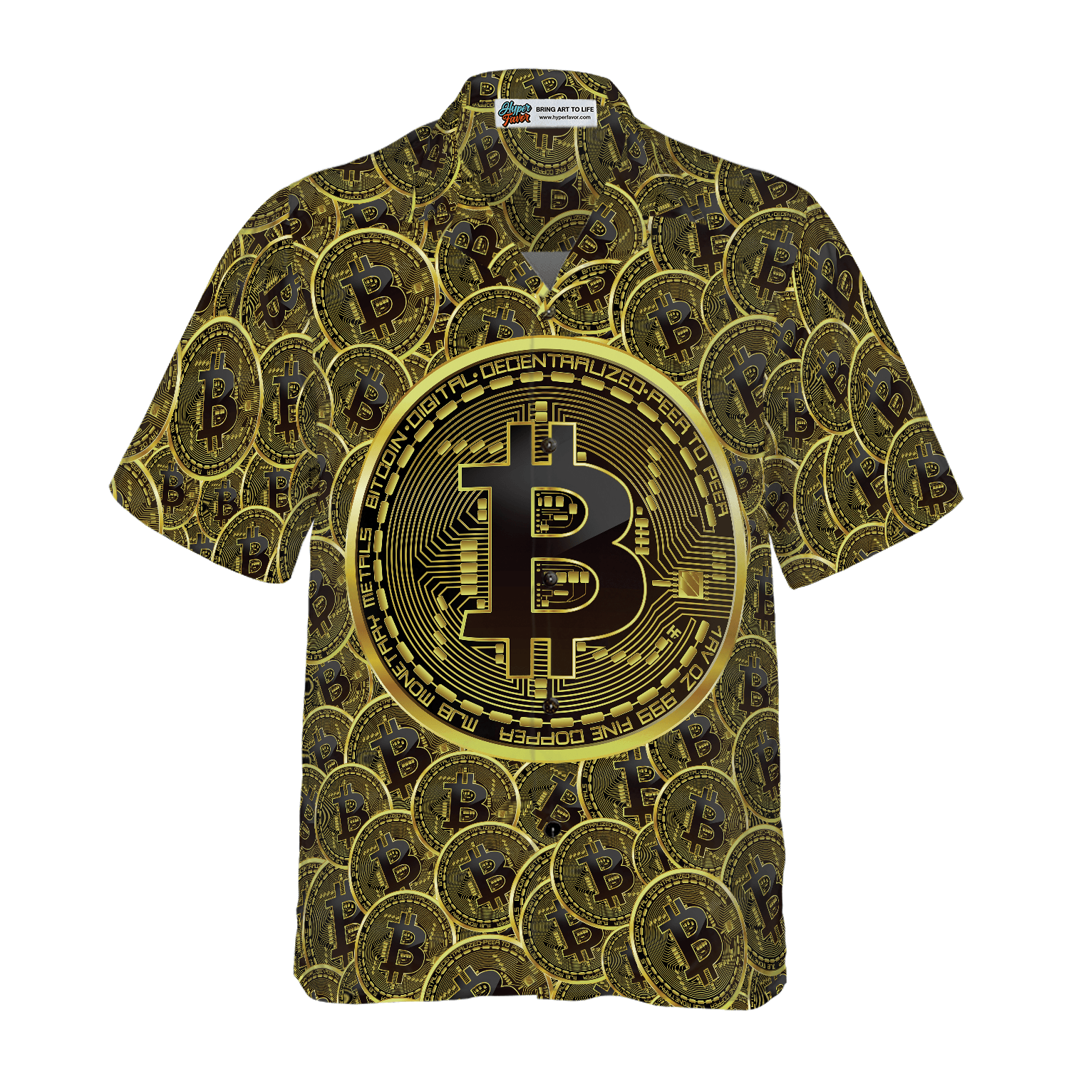 Bitcoins Hawaiian Shirt For Summer, Colorful Hawaiian Shirt Outfit For Men Women, Gift For Friend, Team, Family - Amzanimalsgift