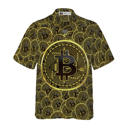 Bitcoins Hawaiian Shirt For Summer, Colorful Hawaiian Shirt Outfit For Men Women, Gift For Friend, Team, Family - Amzanimalsgift