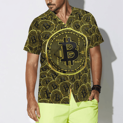 Bitcoins Hawaiian Shirt For Summer, Colorful Hawaiian Shirt Outfit For Men Women, Gift For Friend, Team, Family - Amzanimalsgift
