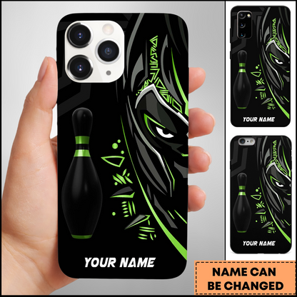 Bowling Ball & Pins Black Panther Pro Sport Personalized 3D Phone Case