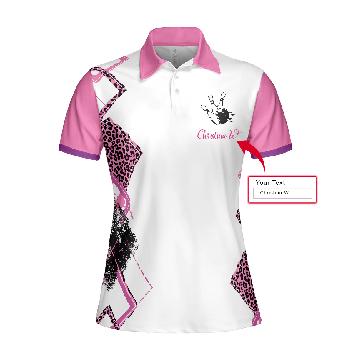 Bowling Custom Name Women Polo Shirt, Bowling With No Chance Of House Cleaning Or Cooking Personalized Women Polo Shirts, Gift For Ladies, Bowlers - Amzanimalsgift