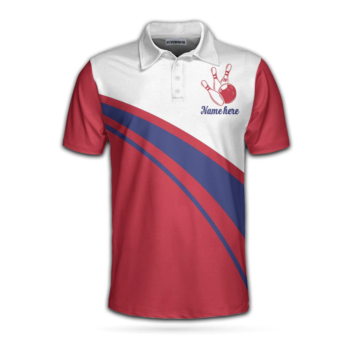 Bowling Customized Polo Shirt, Colorful Bowling Shirt With Sayings, Personalized Shirt For Bowling Players - Perfect Gift For Men, Bowling Lovers - Amzanimalsgift