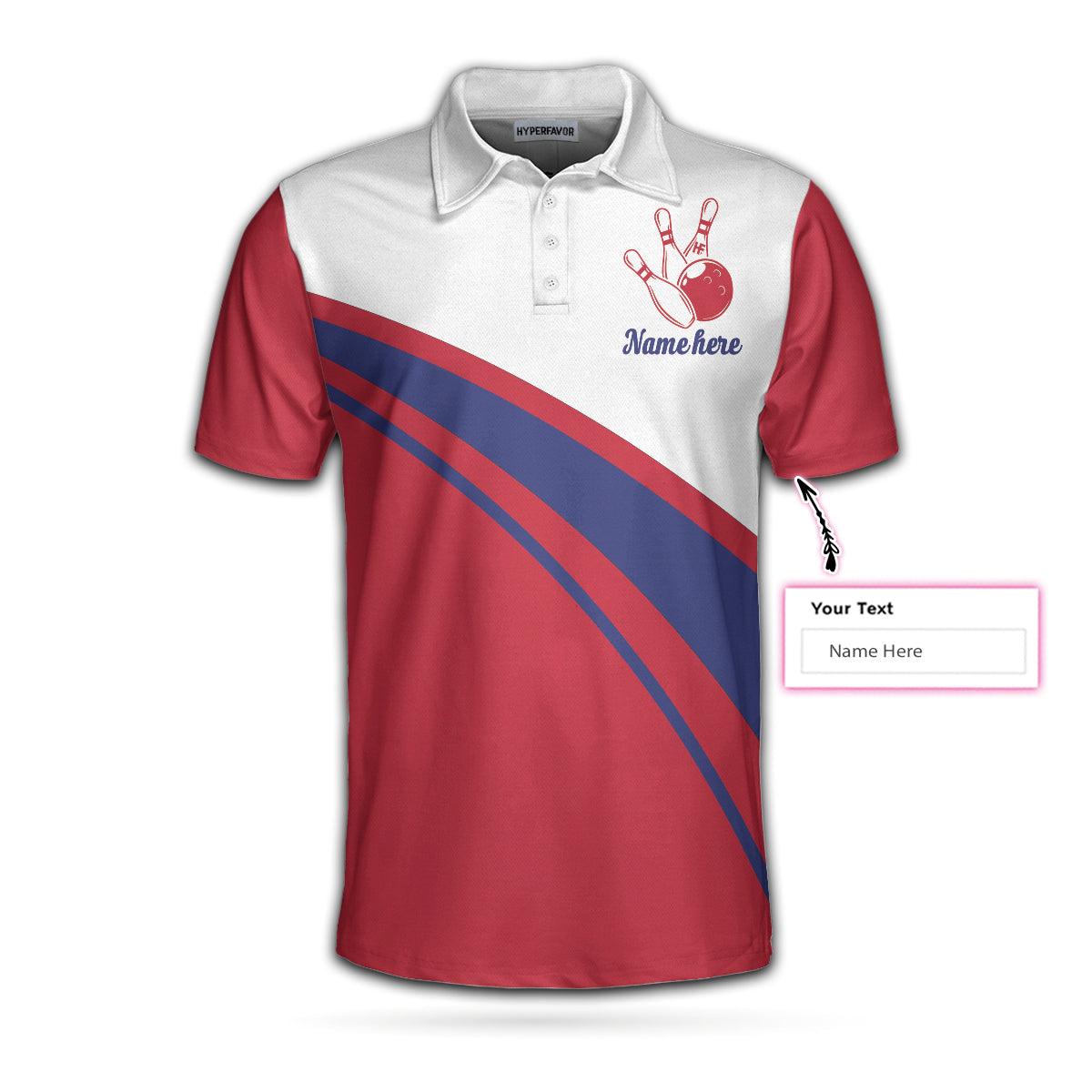 Bowling Customized Polo Shirt, Colorful Bowling Shirt With Sayings, Personalized Shirt For Bowling Players - Perfect Gift For Men, Bowling Lovers - Amzanimalsgift