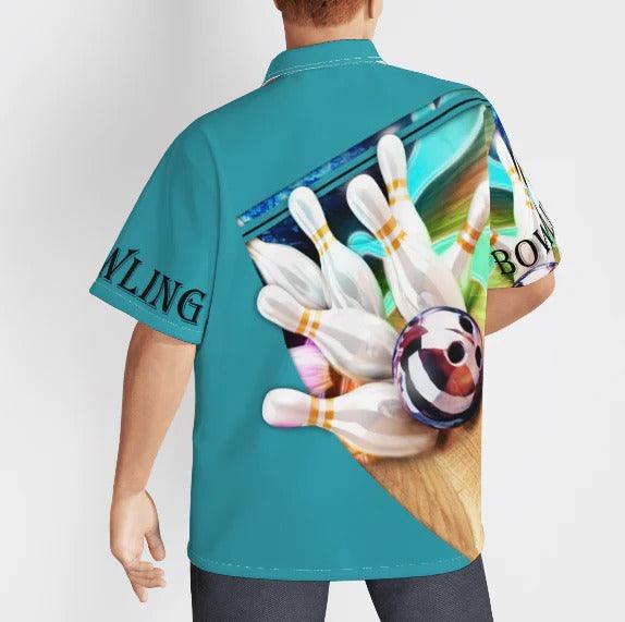 Bowling Hawaiian Shirt, Bowling Team Aloha Hawaiian Shirts For Men and Women - Gift For Bowling Lovers, Friend, Family - Amzanimalsgift