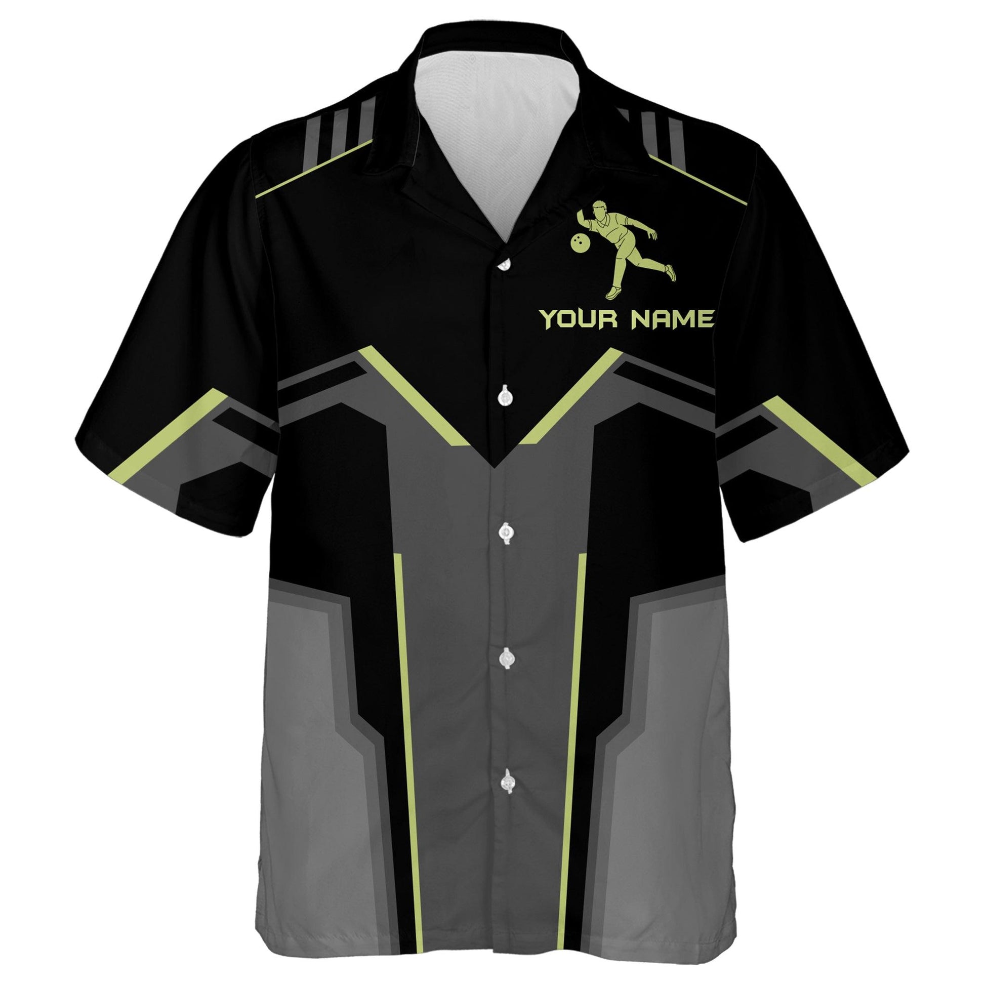 Bowling Hawaiian Shirt Custom Team Name, Bowling Personalized Shirt For Men Women, Bowlers, Bowling Team, Bowling Lovers - Amzanimalsgift
