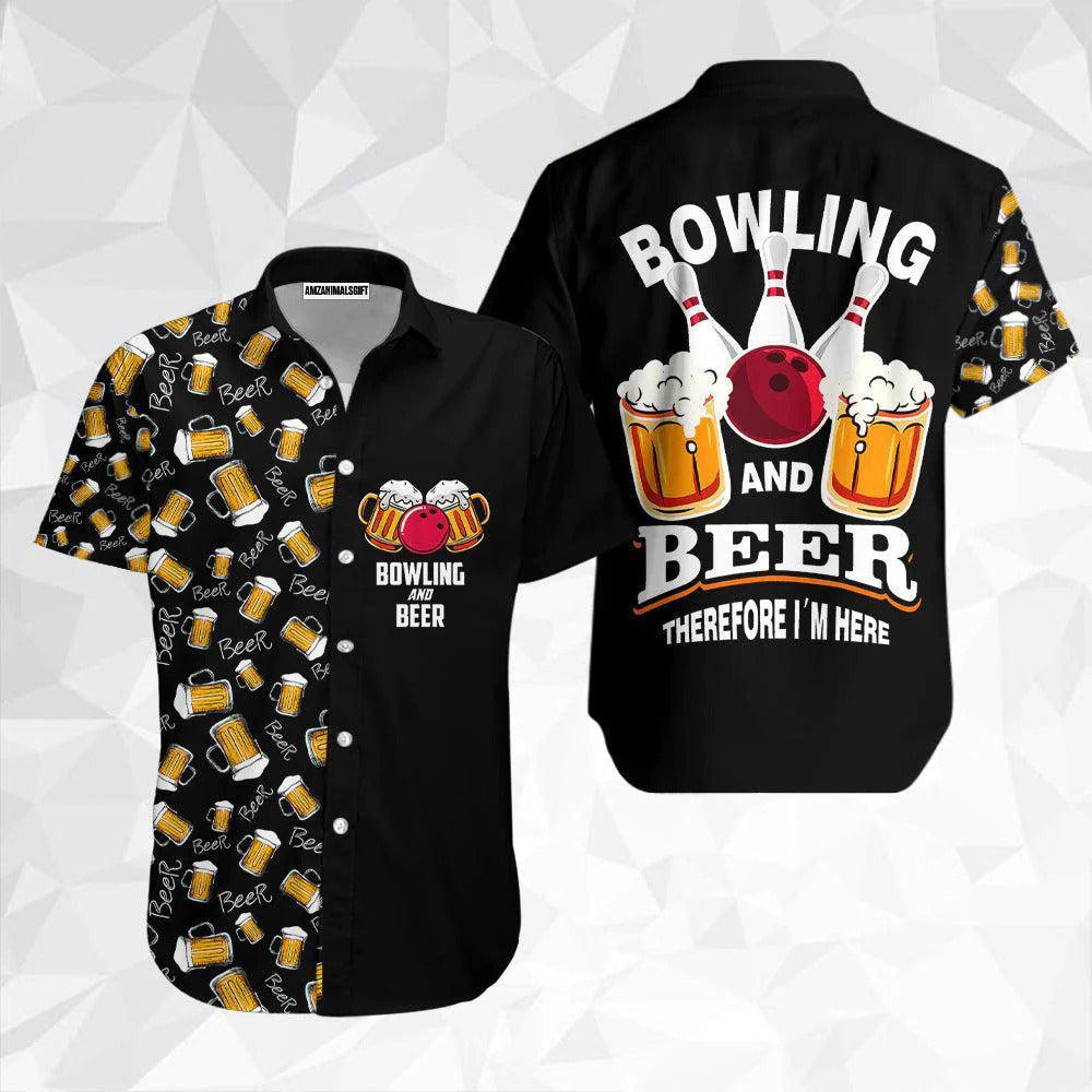 Bowling Hawaiian Shirt, My Mind Is Always In The Gutter Bowling Hawaiian Shirts For Men and Women - Gift For Bowling Lovers, Friend, Family - Amzanimalsgift