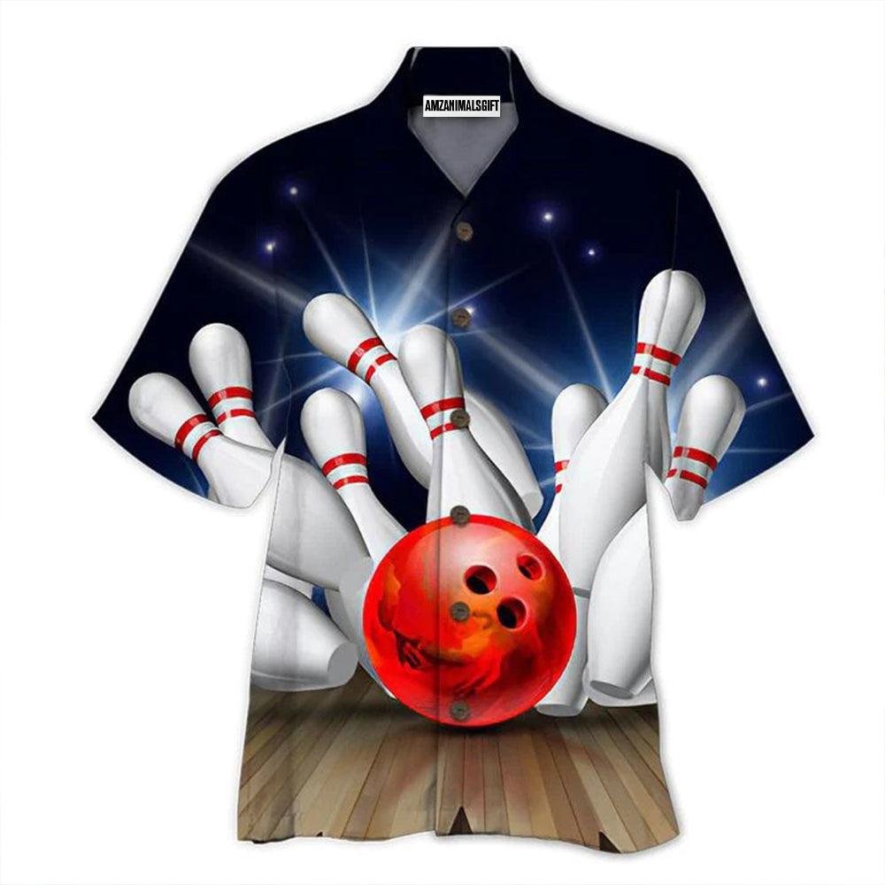 Bowling Hawaiian Shirt, That's How I Roll Bowling Evolution Aloha Hawaiian Shirts For Men and Women - Gift For Bowling Lovers, Friend, Family - Amzanimalsgift