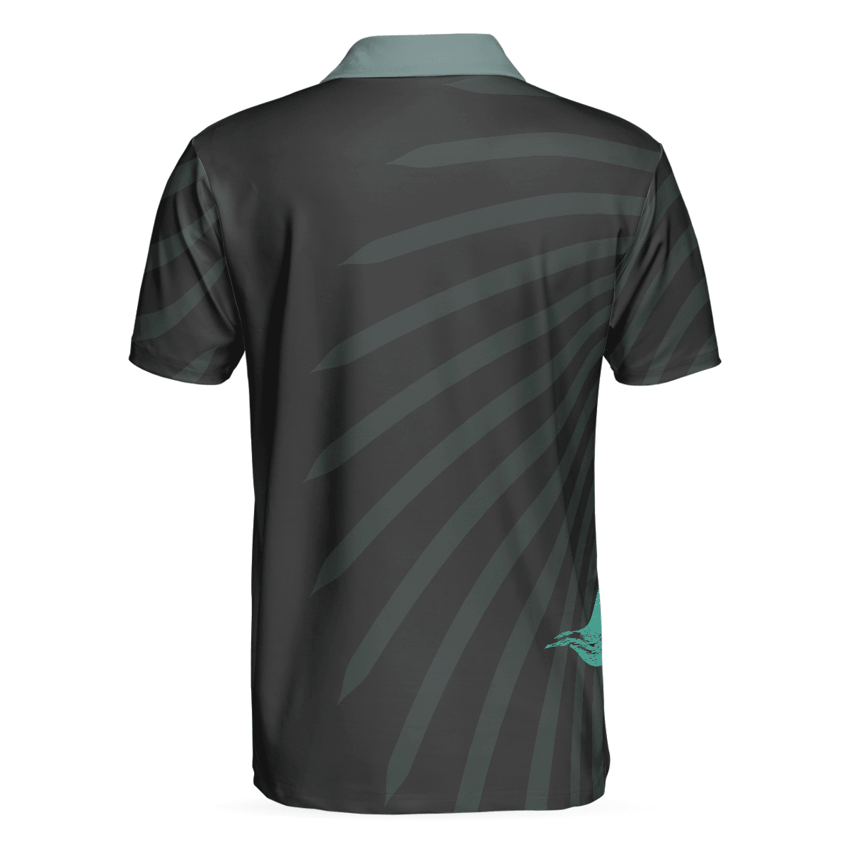 Bowling Men Polo Shirt - Artistic Bowling Transparent Bowling Polo Shirt For Men - Perfect Gift For Friend, Family, Bowling Lovers - Amzanimalsgift