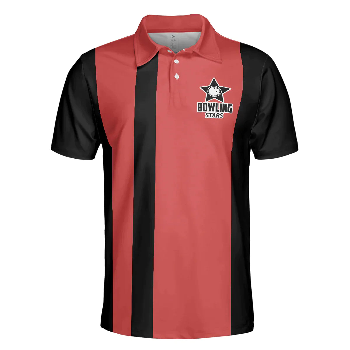 Bowling Men Polo Shirt - Black And Red Bowling Polo Shirt, It's Not How You Bowl It's How You Roll Bowling Polo Shirt - Gift For Friend, Family, Bowling Lovers - Amzanimalsgift