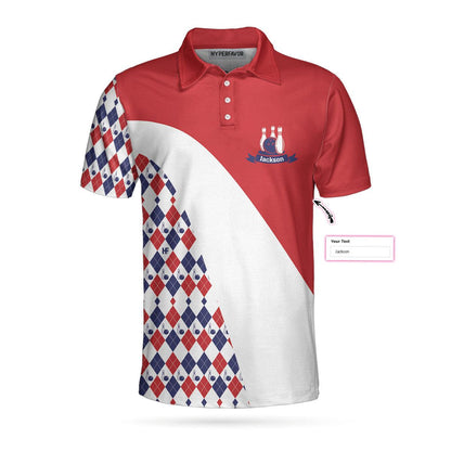 Bowling Men Polo Shirt Custom Name - We Are Trouble When We Are Together Who Knew Personalized Bowling Polo Shirt - Perfect Gift For Friend, Family, Bowling Lovers - Amzanimalsgift