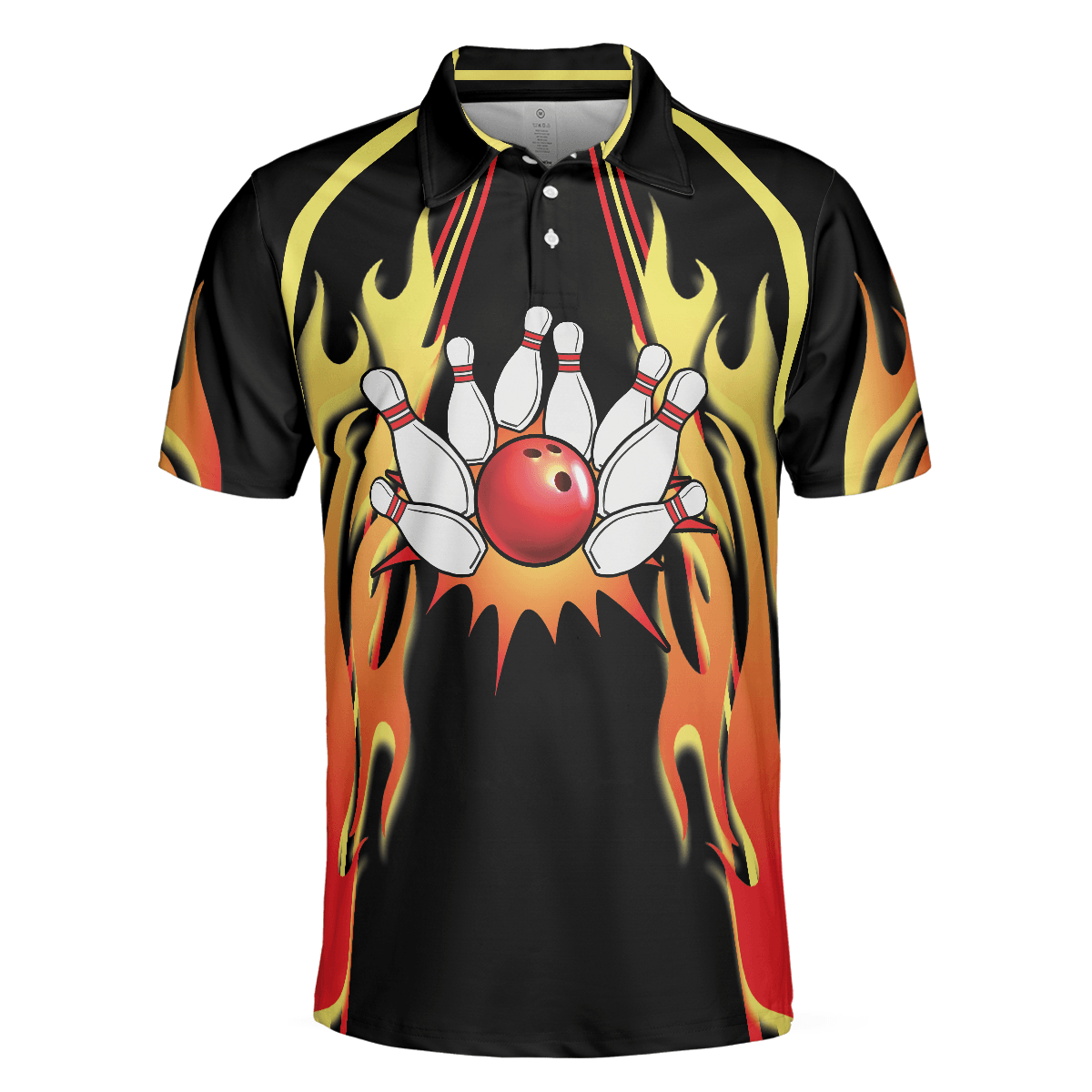 Bowling Men Polo Shirt - I'm Not Swearing I'm Using My Bowling Words Bowling Polo Shirt - Gift For Friend, Family, Bowling Lovers - Amzanimalsgift