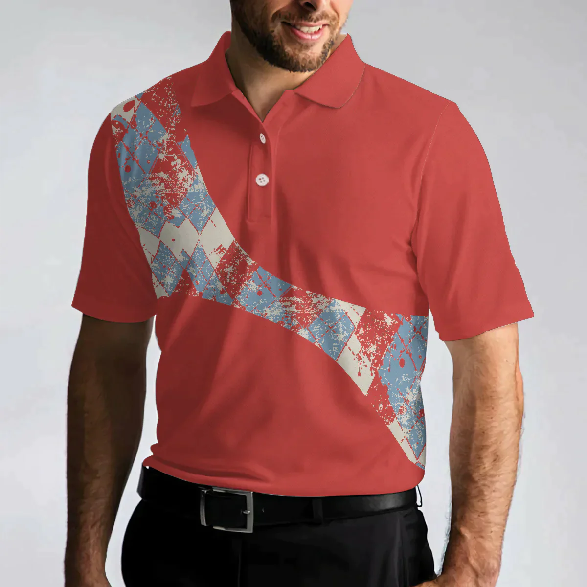 Bowling Men Polo Shirt - It's Amazing What You Can Do With Two Fingers & A Thumb Bowling Polo Shirt - Gift For Friend, Family, Bowling Lovers - Amzanimalsgift