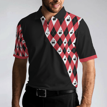 Bowling Men Polo Shirt - They See Me Bowlin' They Hatin' Polo Shirt, Bowling Plaid Pattern Bowling Polo Shirt - Gift For Friend, Family, Bowling Lovers - Amzanimalsgift