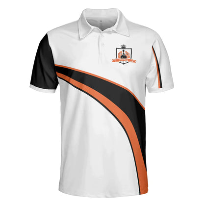 Bowling Men Polo Shirt - White Bowling Polo Shirt, Incredi Bowl Bowling Polo Shirt - Gift For Friend, Family, Bowling Lovers Success Active - Amzanimalsgift