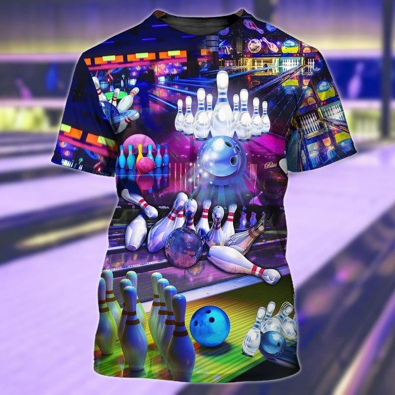 Bowling T Shirt, Bowling Player Shirt, Bowling Team Shirt For Men - Perfect Gift For Men, Bowling Lovers, Bowlers - Amzanimalsgift
