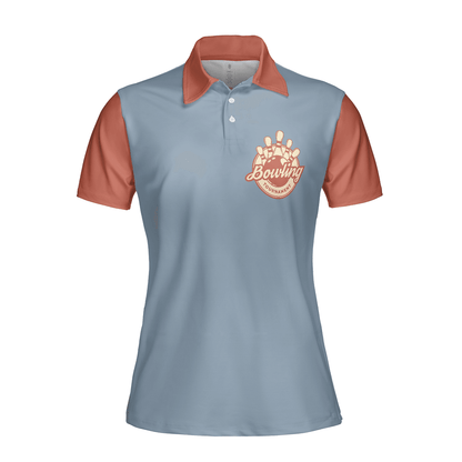 Bowling Women Polo Shirt - Grab Your Balls We Are Going Bowling Polo Shirt - Gift For Wife, Family, Bowling Lovers - Amzanimalsgift