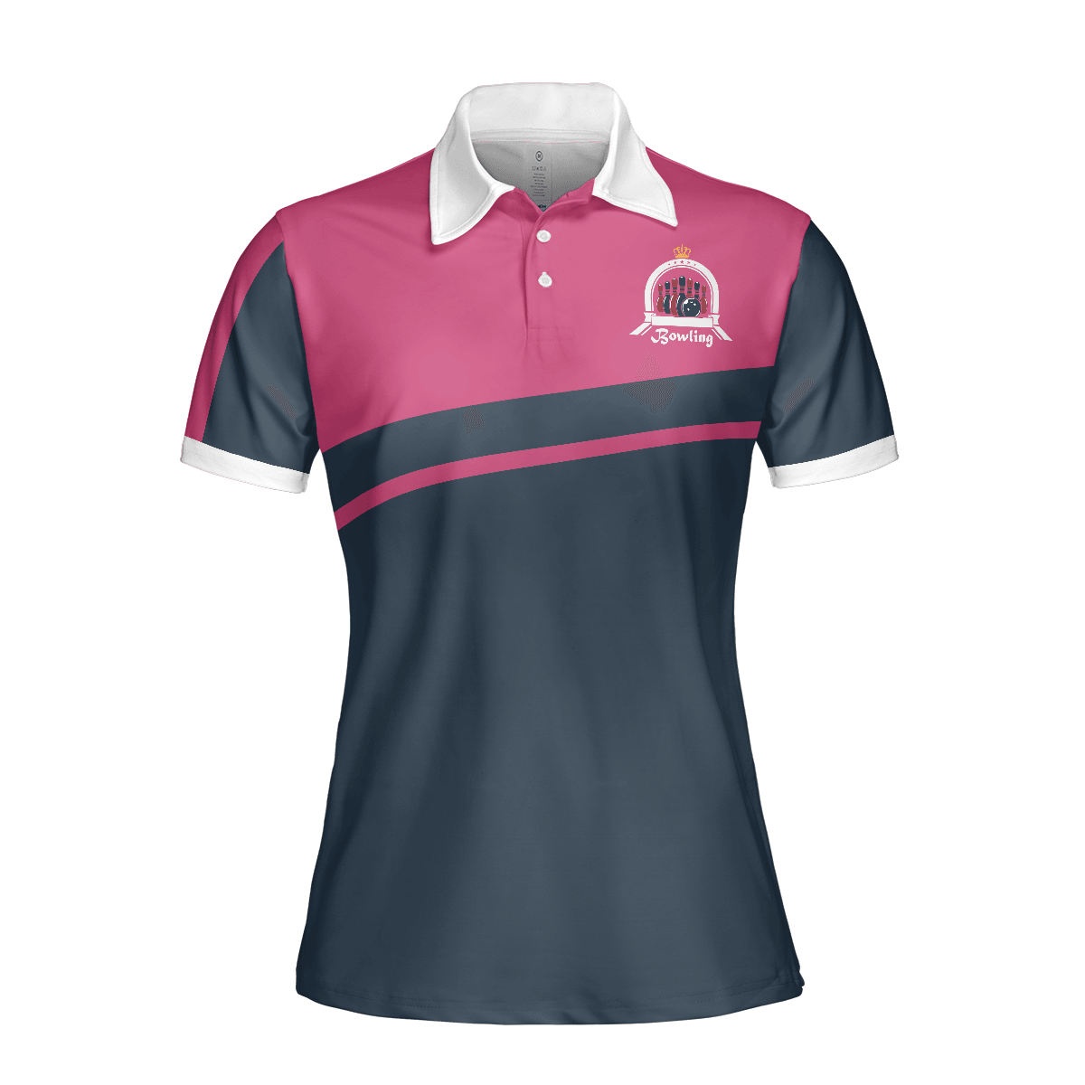 Bowling Women Polo Shirt - This Princess Wears Bowling Shoes Bowling Polo Shirt - Gift For Wife, Family, Bowling Lovers - Amzanimalsgift