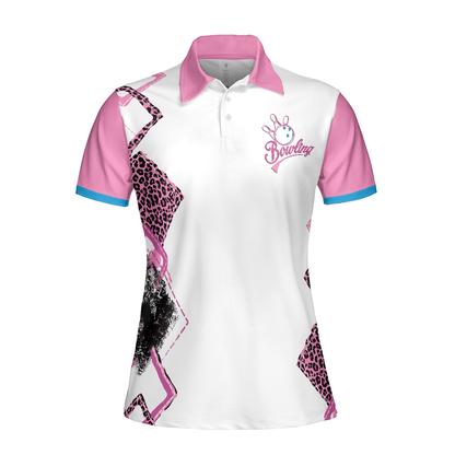 Bowling Women Polo Shirt - Too Legit To Split Bowling Polo Shirt - Gift For Wife, Family, Bowling Lovers - Amzanimalsgift