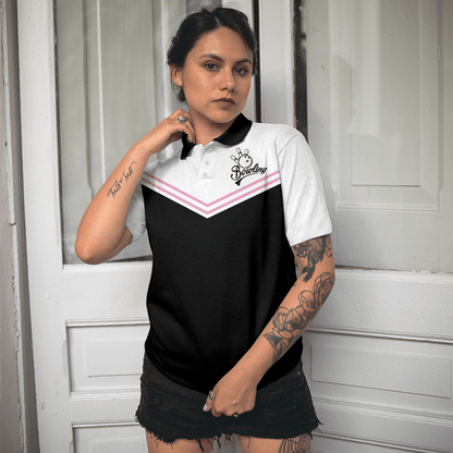 Bowling Women Polo Shirt - Yes I Do Bowl Like A Girl Try To Keep Up Bowling Women Polo Shirt, Bowling Shirt For Ladies - Perfect Gift For Women - Amzanimalsgift